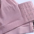 thumbnail image 6 of SMihono Full Coverage Push Up Bras for Women Corset Top Bustier Padded Underwire Bra Hide Fat Front Closure Lace Bralette Pink 38E, 6 of 6