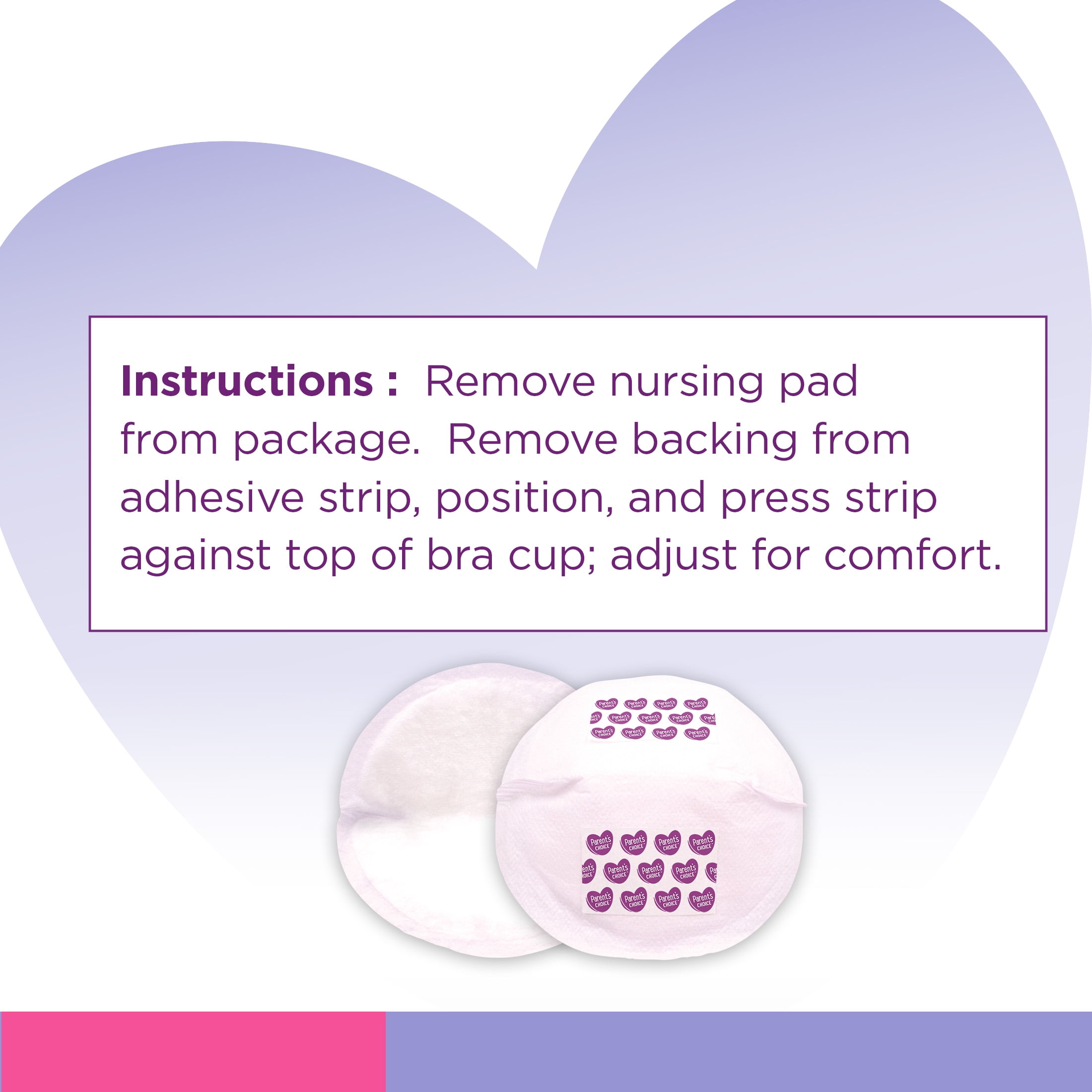 Parents Choice Premium Nursing Pads, 42 Count