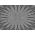 thumbnail image 1 of Ahgly Company Indoor Rectangle Patterned Gray Dolphin Gray Area Rugs, 2' x 4', 1 of 6
