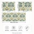 thumbnail image 2 of Yayeee Pillowcase Standard Size Set of 2 Satin Wrinkle Resistant Pillow Case, Beige Floral Pattern, 2 of 8