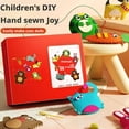 thumbnail image 2 of Sewing Kit For Kids DIY Art Craft Felt Set Forest Beginne2025 Educational W1J2, 2 of 5