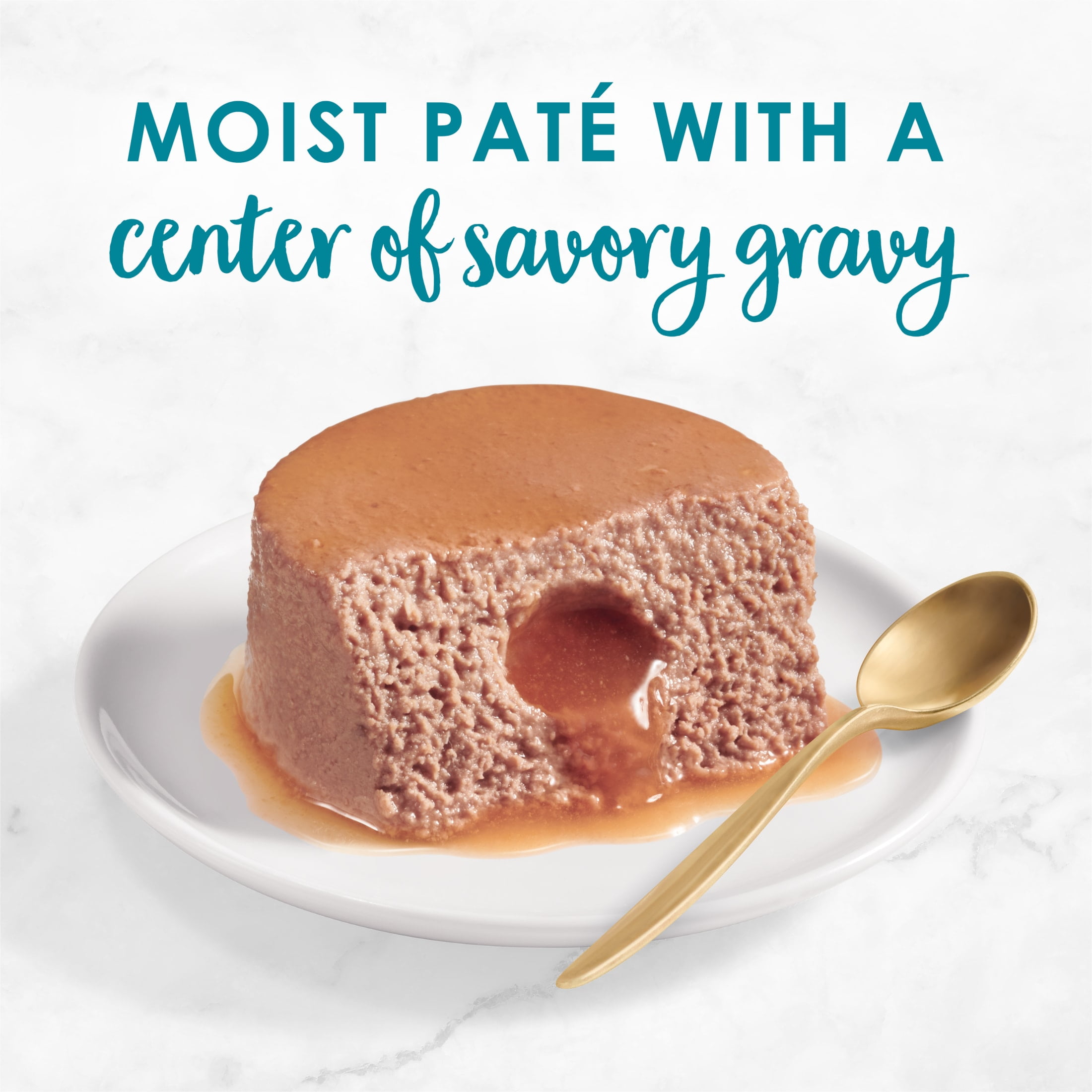 (24 pack) Purina Fancy Feast Savory Centers Pate Adult Wet Cat Food with Tuna and a Gravy Center, 3 oz Can