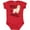 Red, variant on Inktastic Meemaw's You Say Alpaca My Bags Boys or Girls Baby Bodysuit