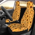 thumbnail image 2 of Sikiie Modern Wood Grain Sunflower Car Seat Protector 2 Pack Car Seat Cushion Mat, Car Seat Covers for SUV, Truck, Van, 2 of 7