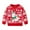 Red, variant on YunPes Girls Christmas Knitted Sweaters Long Sleeve Crewneck Knit Tops Kids Cute Pullover Knitwear Comfy Winter Sweaters for Boys
