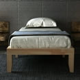 thumbnail image 5 of Costway Twin Size 14'' Wooden Bed Frame Mattress Platform Wood Slats Support Natural, 5 of 11