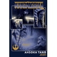 thumbnail image 2 of Boy's Star Wars: The Mandalorian Ahsoka Tano Jedi Collage  Graphic Tee Navy Blue X Large, 2 of 4