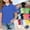 Blue, variant on Toddler Girls Polo Shirts Back To School Short Sleeve School Uniform Summer Casual T Shirts Vacation Collared Top (Orange, 8-9 Years)