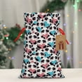 thumbnail image 5 of Rocae Heart Panda for Christmas Drawstring Linen Gift Bag with Drawstrings Treat Bag Goody Present Bags for Christmas Party Favor-Medium, 5 of 9
