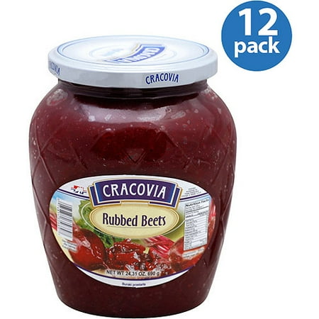 Cracovia Rubbed Beets, 24.3 oz, (Pack of 12)