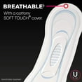 thumbnail image 5 of U by Kotex Security Ultra Thin Pads, Regular, Unscented, 44 Count, 5 of 7