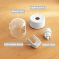 thumbnail image 4 of Toothpaste dispenser, wall mounted toothpaste squeezer, bathroom toothpaste dispenser, white, 4 of 6
