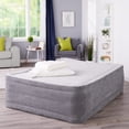 thumbnail image 4 of Intex Queen Comfort High Rise Dura-Beam Air Bed Mattress w/Built-In Pump 64417E, 4 of 9