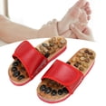 thumbnail image 4 of Chaussons d'Acupression Chaussures Masseur de Pieds Outil de Relaxation Réflexologie Soulagement du Stress Rouge, 4 of 7