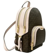 Michael Kors Womens Jaycee Medium Logo Backpack 35S2G8TB2B-424 (Powder Blush)
