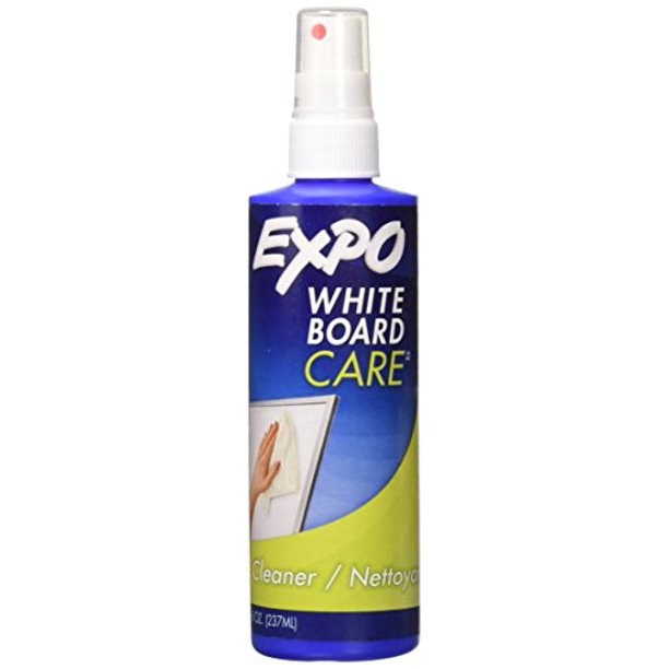 Dry Erase Surface Cleaner, 8oz Spray Bottle [Set of 2]