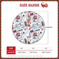thumbnail image 2 of Gaeub London Landmark2 Print Christmas Tree Skirt,Christmas Decorations,Round Xmas Skirt for Christmas Indoor Decorations Xmas Winter Holiday Party Supplies-30", 2 of 6