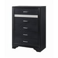 thumbnail image 7 of Maklaine 5-piece Queen Platform Storage Wood Bedroom Set Black, 7 of 7