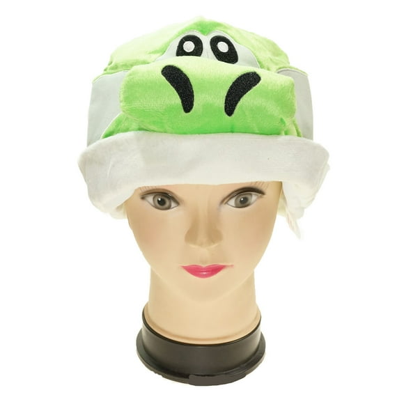 Gorra de sol de felpa Hat Marios Yoshi con dibujos animados de anime, 52 cm