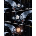 thumbnail image 4 of Faro delantero LED para motocicleta LX-LIGHT de 7" 120W con señal ámbar, 4 of 8