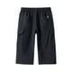 thumbnail image 5 of Pantalones cargo de color liso para hombre: pantalones informales de 3/4 para el verano al aire libre, 5 of 5