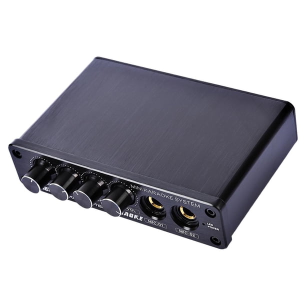 A933 Mini Music Mixer Reverberación profesion Sonido KTV Función De Control Independiente