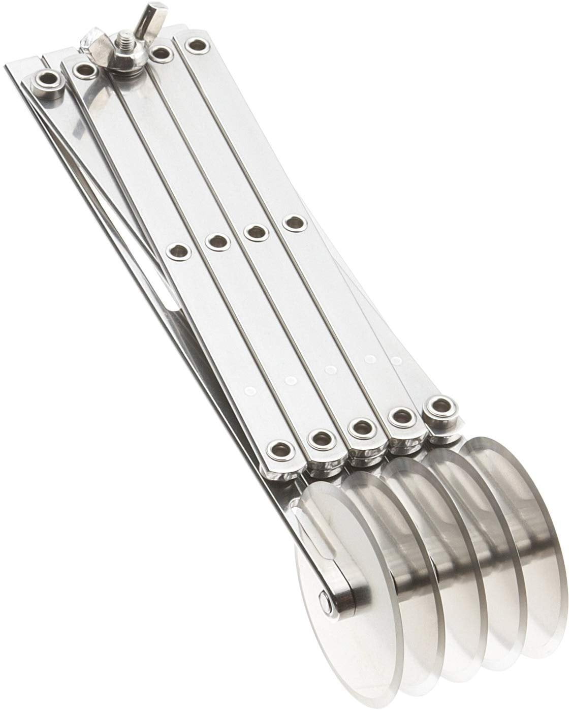 Ateco Stainless Steel Croissant Roller Cutter 15-inches long x 5-inches  diameter