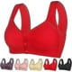 thumbnail image 5 of Daisy Bra Front Closure, Women's Daisy Bra, Front Snaps Button Bras No Underwire Push Up High Support Sports Push Up Bra, 5 of 5
