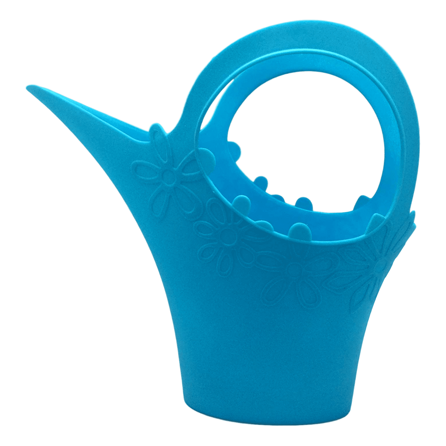 Regent Plastic Watering Can with Floral Embossed Detail, 75 oz./2.2L