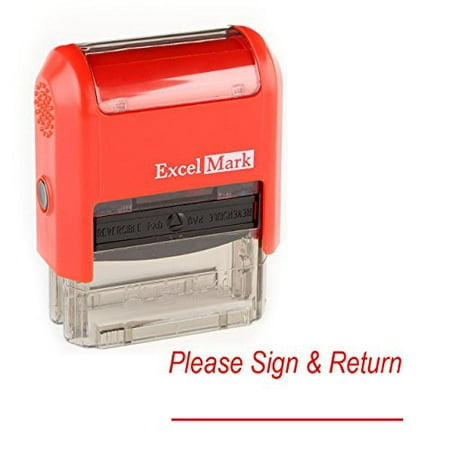 Teacher Stamps - Please Sign & Return (55093) (Best Return Address Stamp)