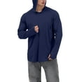 thumbnail image 5 of Sanmadrola Mens UPF 50+ Sun Protection Hoodie Fishing Shirts for Men Long Sleeve SPF Hiking Running Workout Thumbhole Shirt Hooded Quick Dry Lightweight, 5 of 8