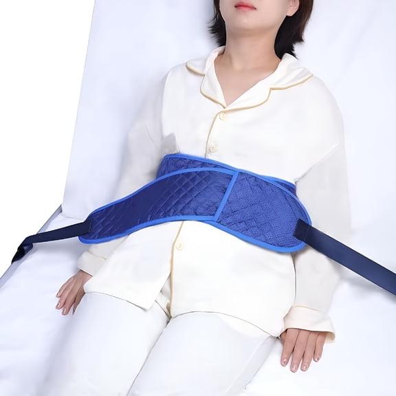 XIRQI Medical Bed Restraint Strap for Elderly,Anti-Fall Waist Belt for Elderly,Adjustable Wheelchair Seat Safety Belt,Medical Bed Safety Assist