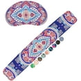 thumbnail image 1 of French Koko Keyboard and Mouse Wrist Rest Support Superior Arm Wrist Pad Comfort Memory Foam Desk Home Office School Computer Laptop Pc, Non Slip Cute Paisley Dreams, 1 of 7