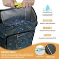 thumbnail image 2 of Celestial Star Cooler Backpack - 20L Insulated Leakproof Soft Cooler Bag for Picnic, Hiking & Beach, Holds 26 Cans, Moon and Stars & Nebula Design, 2 of 6