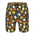 thumbnail image 3 of Pofeuu Autumn Pumpkin Maple Leaf Plants Prin Men's Swim Trunks Quick Dry Bathing Suit Swimming Board Shorts Mesh Lining Beach Swimwear-X-Large, 3 of 6