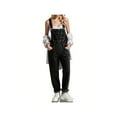 thumbnail image 3 of Women's Casual Adjustable Straps Denim Overalls Jeans Pants Jumpsuits with Pockets, 3 of 7