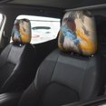 thumbnail image 2 of La Leyenda de Korra Funda Protectora Universal para Reposacabezas de Coche, Funda Elástica para Reposacabezas de Asiento de Auto, Funda de Tela Antipolvo, Accesorios de Interior 2 Piezas, 2 of 6