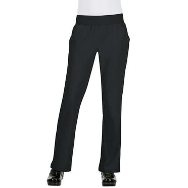 koi Basics Women's Laurie Flare Leg Knit Waist Yoga Scrub Pant