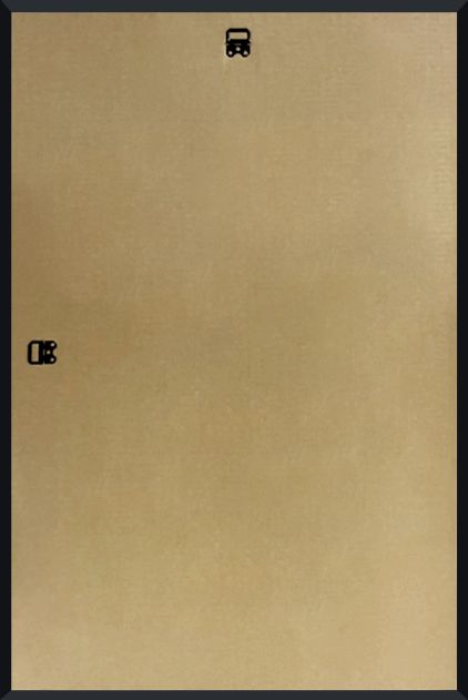 Mainstays 24x36 Basic Black Poster Frame – Modern Design, Front-Loading, Wall Mountable