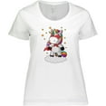 thumbnail image 3 of Inktastic Super Unicorn Women's Plus Size T-Shirt, 3 of 5