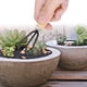 thumbnail image 3 of Real Metal 3pcs Mini Herramientas De Jardinería De Plantas Para Amantes De Las Flores, Con Pala De Rastrillo, Para Trasplantar Flores, 3 of 7