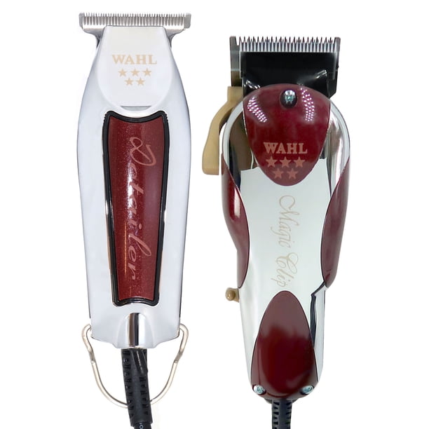 Cortadora de pelo y cortapelos Wahl 5 Star Detailer #8081 + Magic Clip #8451