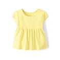 thumbnail image 3 of The Children's Place Toddler Girls Short Sleeve Assorted Tops, 4-Pack, Sizes 12M-5T, 3 of 5