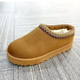 thumbnail image 3 of Women Winter Slip On Warm Faux Fur Lined Suede Snow Boots Run 1 Size Small, 3 of 4