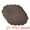 Coffee, variant on Unique Bargains Set of 6 Leather Waterproof Placemats for Kitchen Dining Table Black