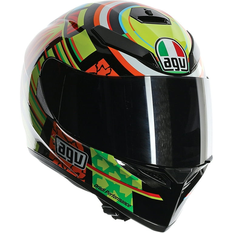 AGV K3 SV Lサイズ AGV K3 full face motorcycle helmet Syth gloss black red | eBay