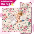 thumbnail image 4 of Pioneer Flower Floral Print Pattern Toddler Nap Mats for Kids Preschool,Sleeping Mat Bag or Kids,Toddler Sleeping Bag,Toddler Nap Mat or Daycare, 4 of 6