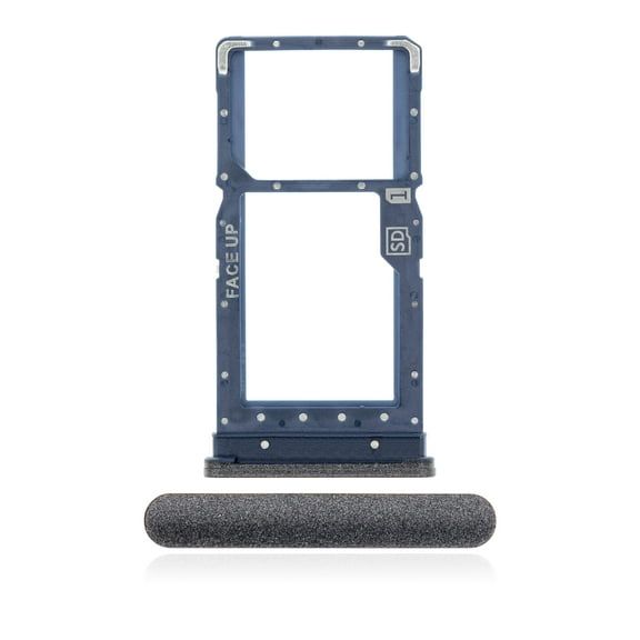 Replacement Sim Card Tray Compatible For Motorola Moto G Play (XT2093 / 2021) (Gray)