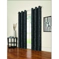 thumbnail image 4 of Eclipse Zodiac Blackout Grommet Curtain Panel, Black, 42 x 108, 4 of 6