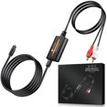thumbnail image 1 of Convertidor DAC Neoteck 192 kHz con amplificador incorporado y cable de 2,1 m, 1 of 8